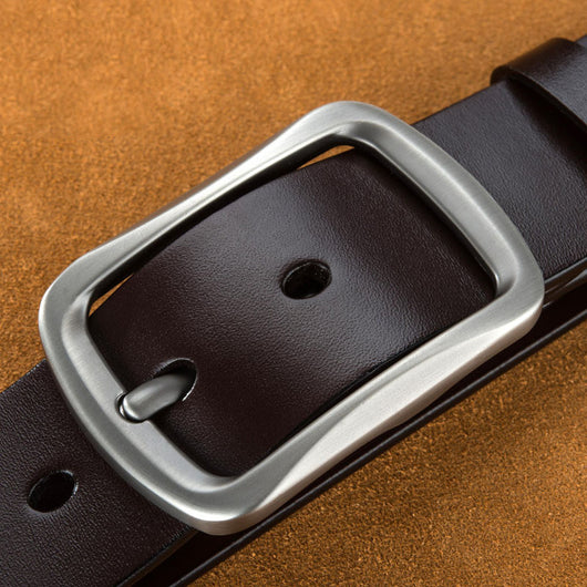 Cinturón de Cuero Genuino Talla Grande para Hombre - Image 3