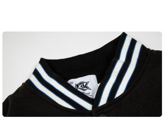 Chaqueta Hip Hop Urbana con Bordados Estilo Americano - Image 17