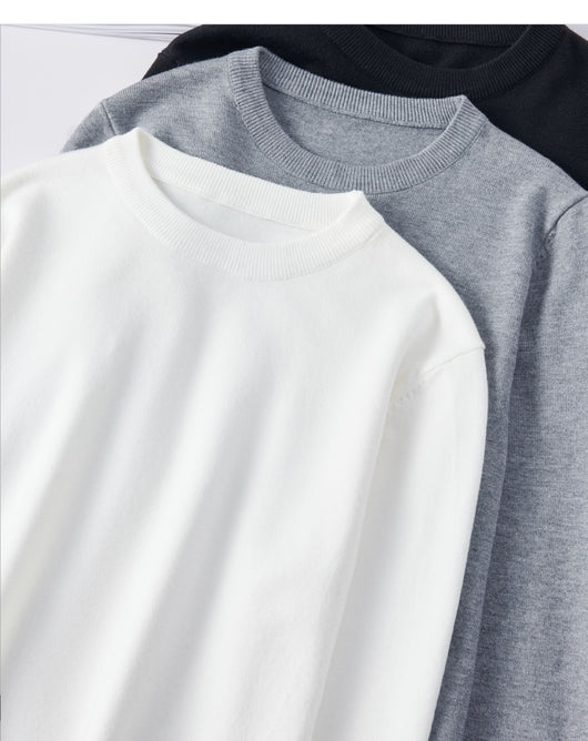 Suéter Tejido Cuello Redondo para Hombre - Base Interior Premium - Image 23