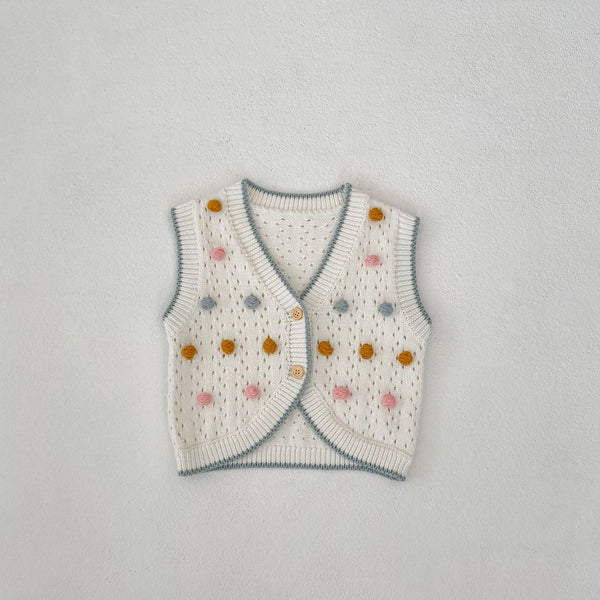 Chaleco Cardigan de Algodón para Bebé - Suéter Cómodo y Versátil - Image 6