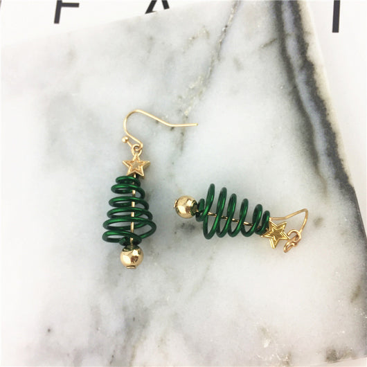 Kit DIY de Aretes Navideños: Árbol y Estrella - Image 6