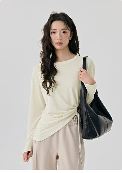 Blusa Deportiva Modal con Recortes Laterales y Cordón Ajustable - Image 15