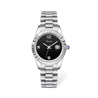 Reloj de Acero Inoxidable para Mujer con Cristal Brillante - Image 10
