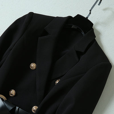 Gabardina Midi con Cintura y Abertura Lateral - Image 9