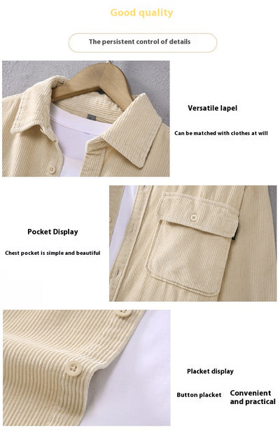 Camisa Suelta Oversize para Hombre - Estilo Casual y Cómodo - Image 25