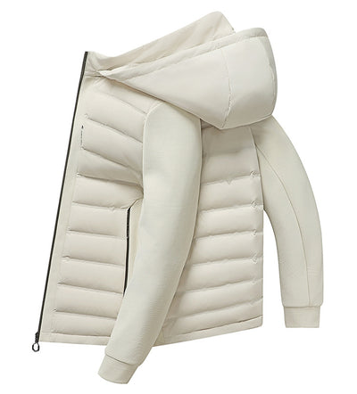 Chaqueta Acolchada de Plumón de Pato con Capucha - Image 13