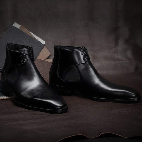 Botas Martin Altas para Hombre con Tallado Artesanal