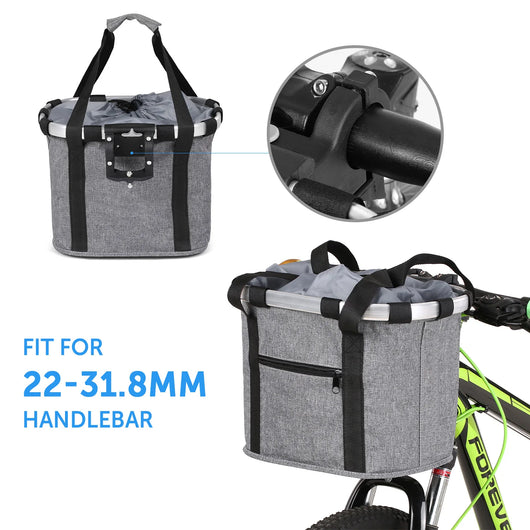 Canasta Delantera Plegable para Bicicleta de Montaña S41 46 con Liberación Rápida - Image 21