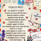 Manta Franela Cartas Ilustradas - Confort Envolvente