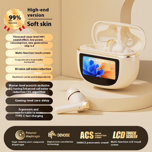 Auriculares Inalámbricos Bluetooth con Cancelación de Ruido y Batería Ultra Larga - Image 7