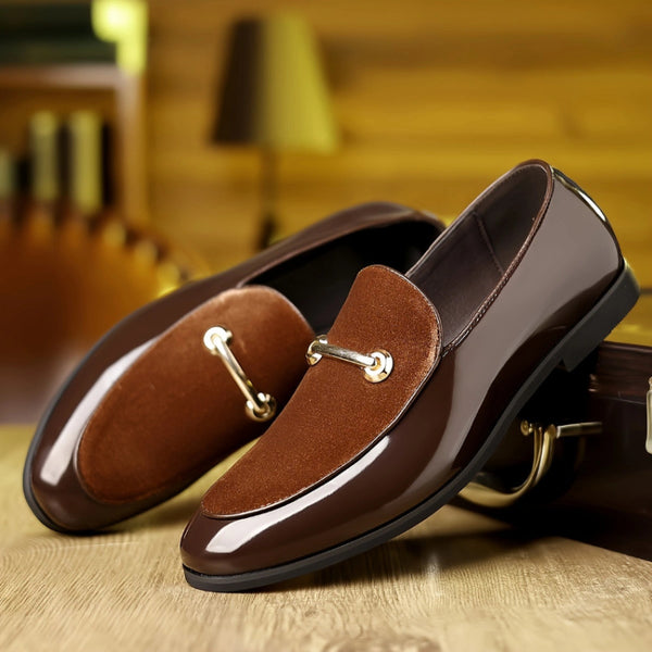 Zapatos Formales de Cuero para Hombre Talla Grande - Estilo Británico Elegante