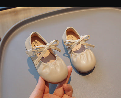 Zapatos Escolares Infantiles Estilo Coreano con Moño Negro - Image 25