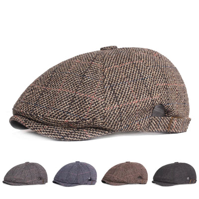 Boina Artística Otoño Invierno Estilo Británico para Jóvenes - Image 5