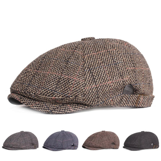 Boina Artística Otoño Invierno Estilo Británico para Jóvenes - Image 5