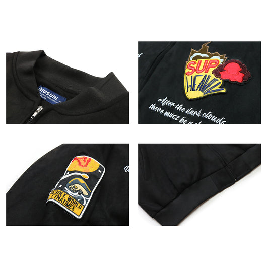 Chaqueta de Ante Minimalista Unisex - Estilo Contemporáneo - Image 13