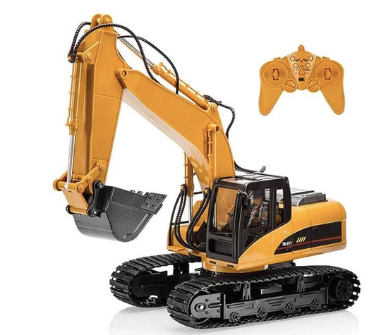 Excavadora de Aleación Teledirigida 2.4G - Vehículo de Ingeniería para Niños - Image 5