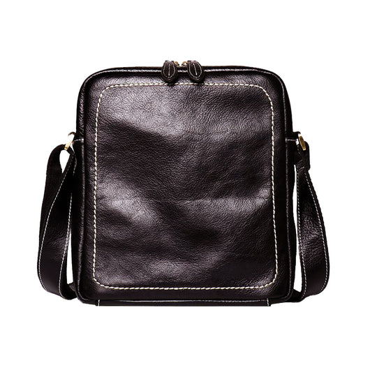 Bolsa Bandolera de Cuero Genuino Hecha a Mano - Satchel de Piel Curtida - Image 4
