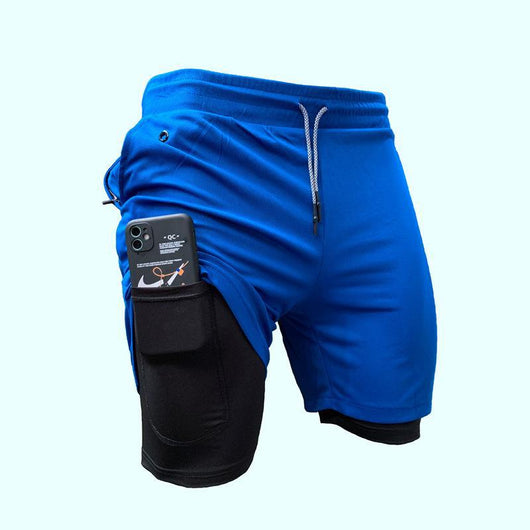 Shorts Deportivos Hombre Doble Capa - Comodidad y Estilo - Image 13