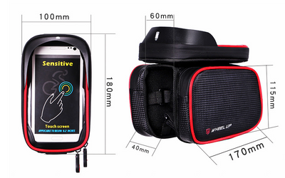 Bolsa Frontal para Bicicleta de Montaña Wheelup - Image 8