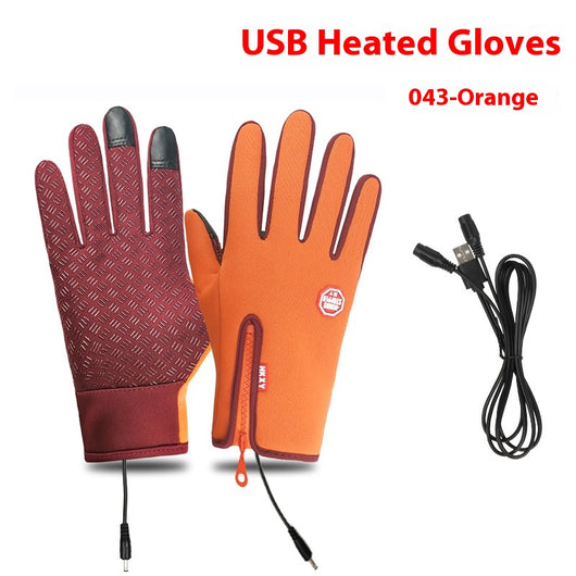 Guantes Calefactores USB con Calor Eléctrico para Invierno - Impermeables y Antideslizantes - Image 12