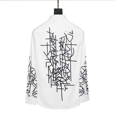 Camisa Estampada Ajustada para Hombre - Diseño Moderno - Image 4