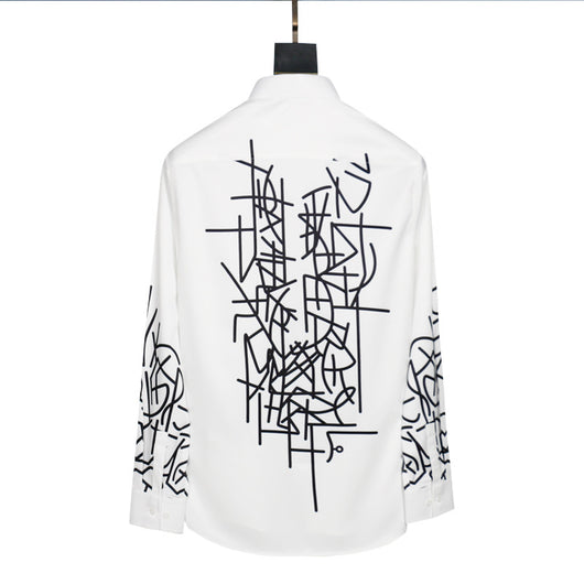 Camisa Estampada Ajustada para Hombre - Diseño Moderno - Image 4