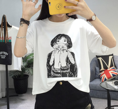 Playera Gato Descontrolado - Diseño Urbano Expresivo