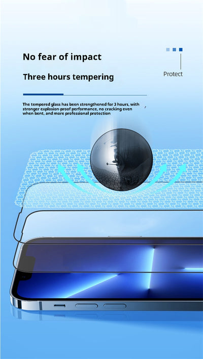 Mica de Cristal Templado para IP15 - Protección Total de Pantalla - Image 9