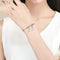 Pulsera de Candado del Amor Ajustable con Llave