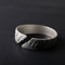 Pulsera de Plata Fina S999 Fénix y Peonía - Estilo Étnico Tailandés Retro Mate para Mujer