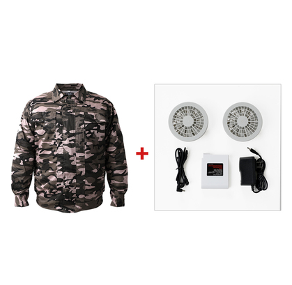 Ropa de Trabajo Refrigerada con Ventilador para Ambientes de Alto Calor - Image 12