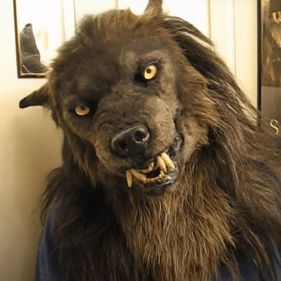 Máscara de Cabeza de Lobo en Látex - Headgear de Cosplay Profesional - Image 13