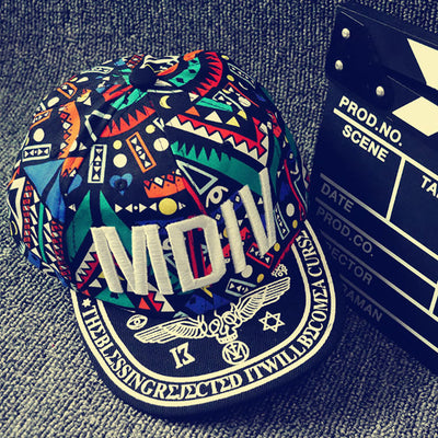 Gorra de Béisbol Infantil Hip-hop con Bordado de Ribete Plano - Image 13