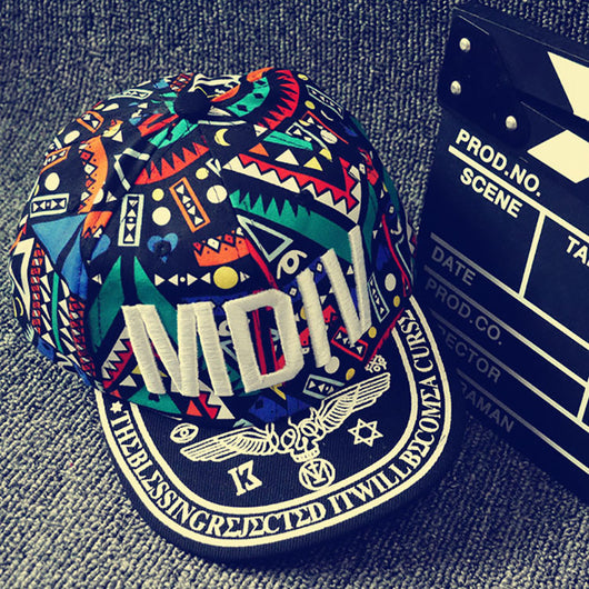 Gorra de Béisbol Infantil Hip-hop con Bordado de Ribete Plano - Image 13