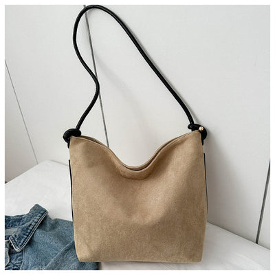 Bolso Tote Casual de Gamuza Frost con Gran Capacidad - Image 7