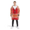 Chaqueta Hoodie Impresa Digital con Cuadros para Hombre