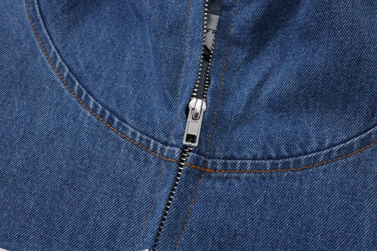 Chaqueta Denim Desgastada Heavy Wash Maychao - Image 8