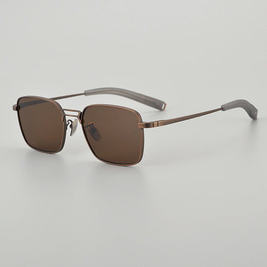 Gafas de Sol Piloto Titanio Puro - Diseño Versátil para Hombre y Mujer - Image 2