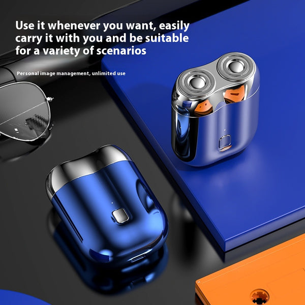 Afeitadora Eléctrica Portátil Recargable para Hombre