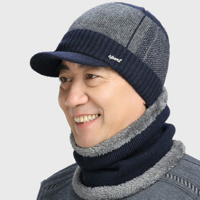 Gorro de Invierno Grueso Acolchado para Hombre - Image 4