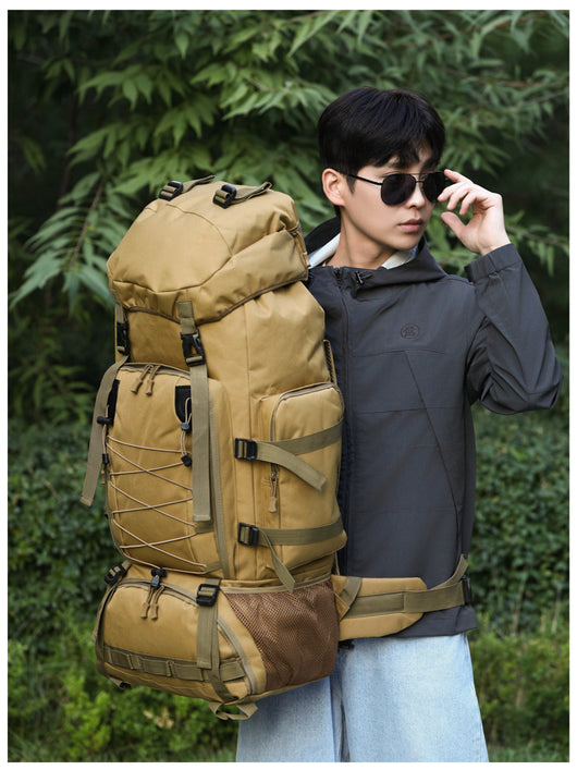 Mochila de Senderismo de Gran Capacidad - Resistente para Camping y Viajes Largos - Image 18
