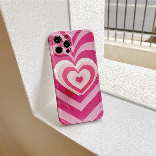 Funda para Celular con Soporte en Forma de Corazón - Image 18