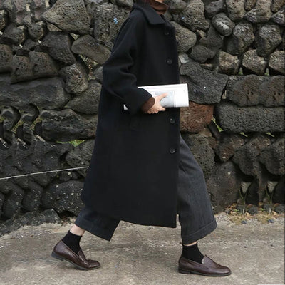 Abrigo de Lana Midi para Mujer - Otoño e Invierno - Image 10