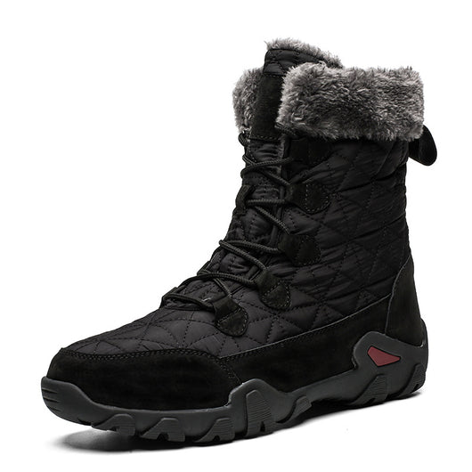 Botas de Invierno para Hombre: Piel Impermeable, Antideslizantes y con Forro Térmico - Image 7