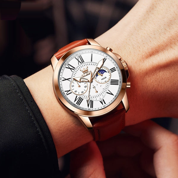 Reloj Deportivo Multifuncional Resistente al Agua para Hombre