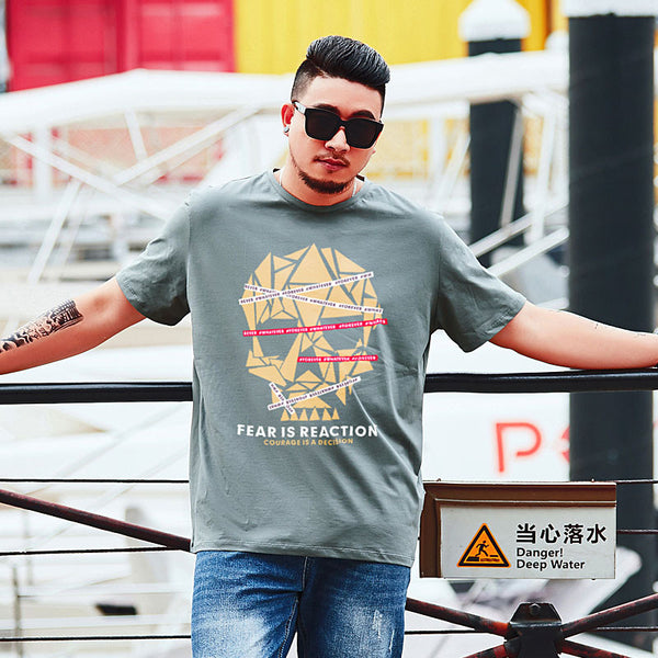 Playera de Calavera Summer Tide para Hombre - Manga Corta