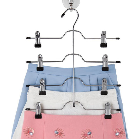 Organizador de Pantalones Multicapa con Clips de Suspensión