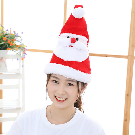 Gorro Navideño LED Santa con Música y Luces - Image 2