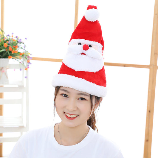 Gorro Navideño LED Santa con Música y Luces - Image 2