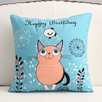 Almohada de Peluche Corto con Diseño de Caricatura - Image 12